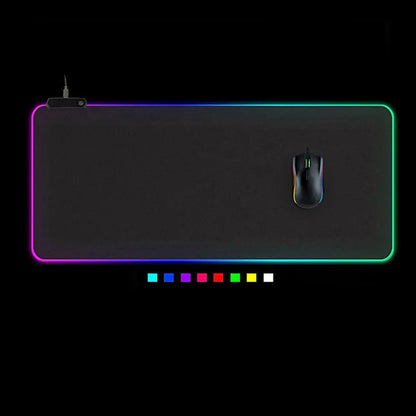 RGB LED Gaming Mouse Pad – Large Non-Slip Desk Mat