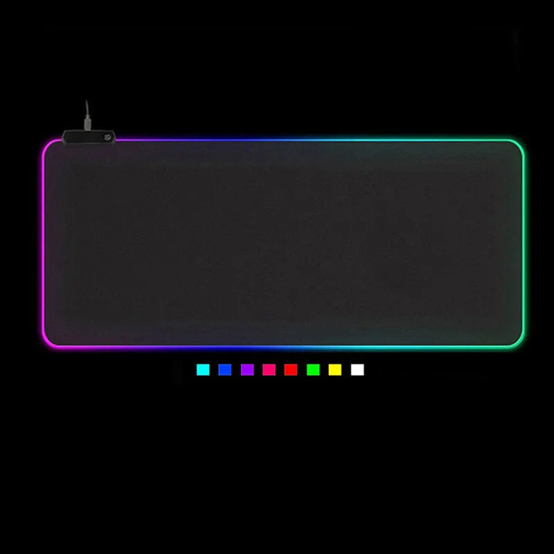 RGB LED Gaming Mouse Pad – Large Non-Slip Desk Mat