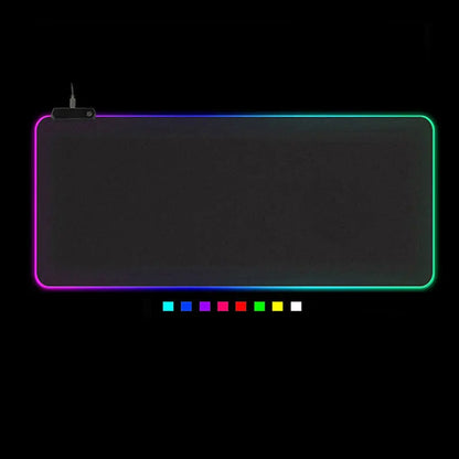 RGB LED Gaming Mouse Pad – Large Non-Slip Desk Mat