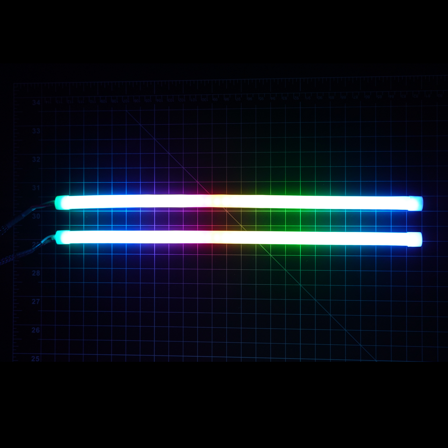 Universal Flexible DRL Tube Strips – Multicolor