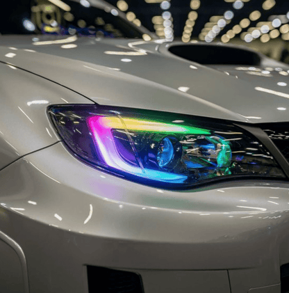 Universal Flexible DRL Tube Strips – Multicolor