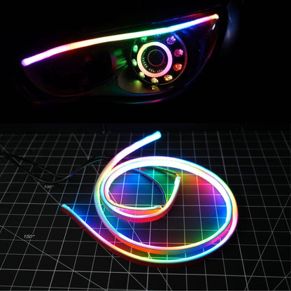 Universal Flexible DRL Tube Strips – Multicolor
