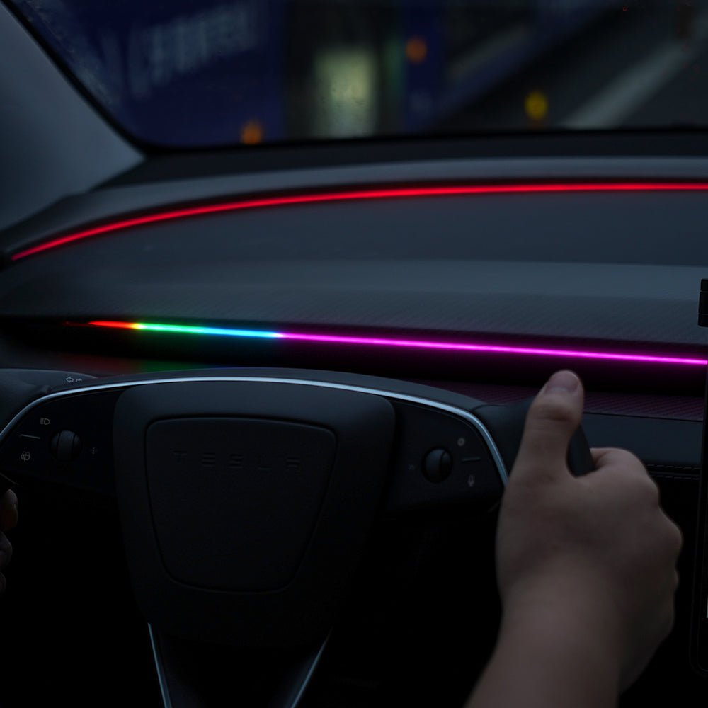 TESERY NeuroLight – Tesla Model 3/Y Dashboard RGB Lights with BSD System