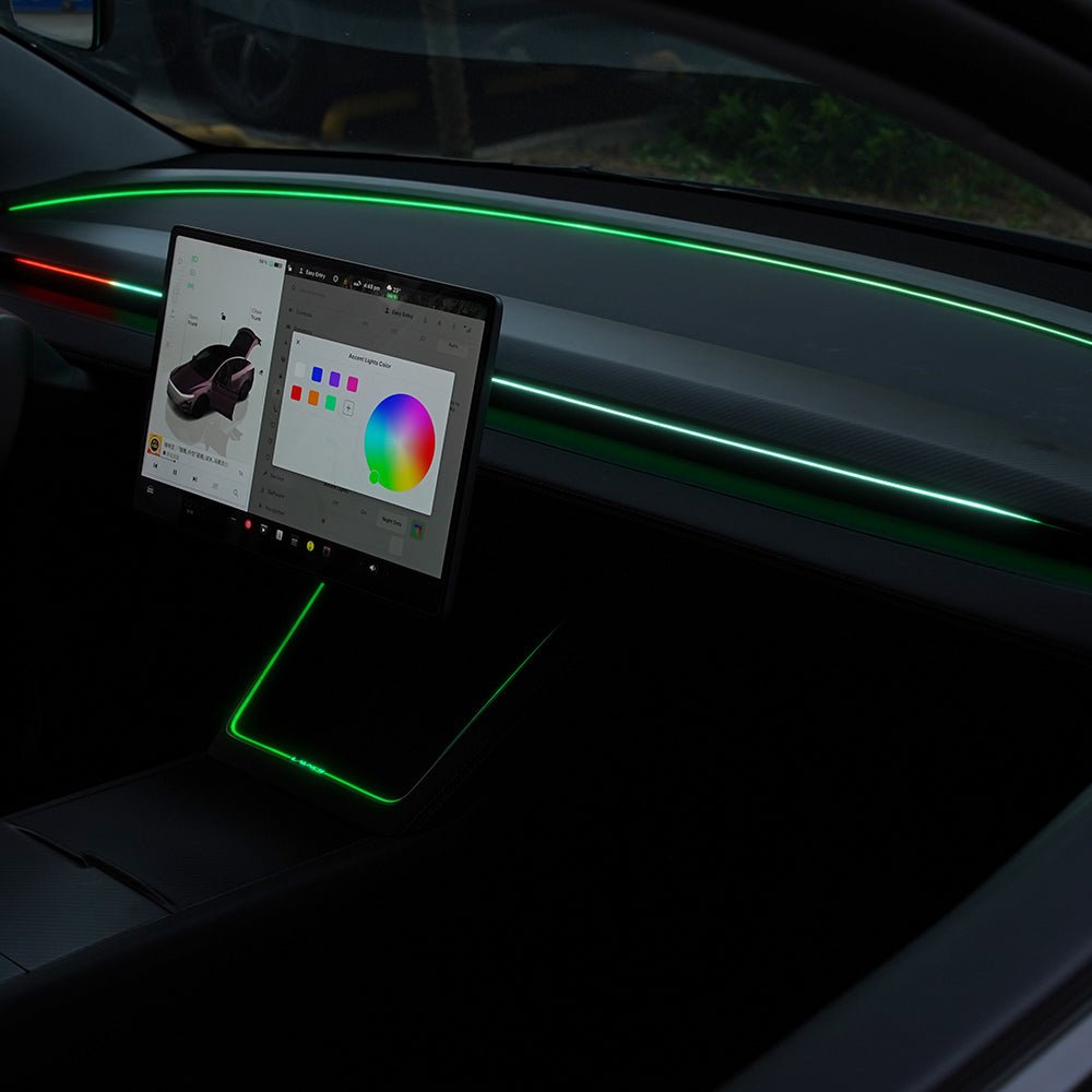 TESERY NeuroLight – Tesla Model 3/Y Dashboard RGB Lights with BSD System