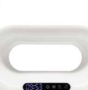 3-in-1 Smart Wireless Charger, RGB Lamp & Alarm Clock