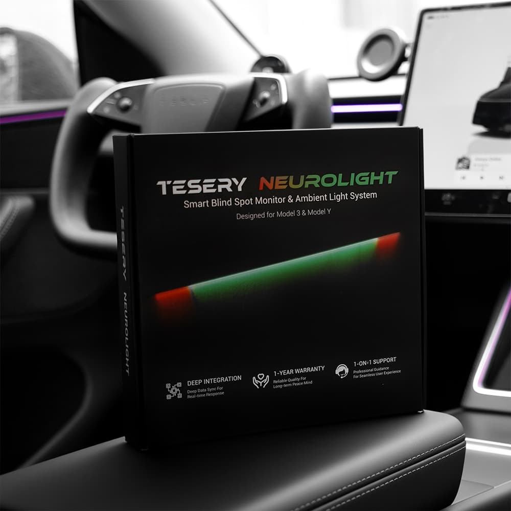 TESERY NeuroLight – Tesla Model 3/Y Dashboard RGB Lights with BSD System
