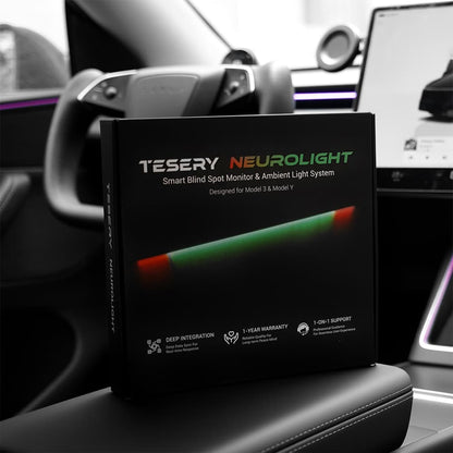 TESERY NeuroLight – Tesla Model 3/Y Dashboard RGB Lights with BSD System